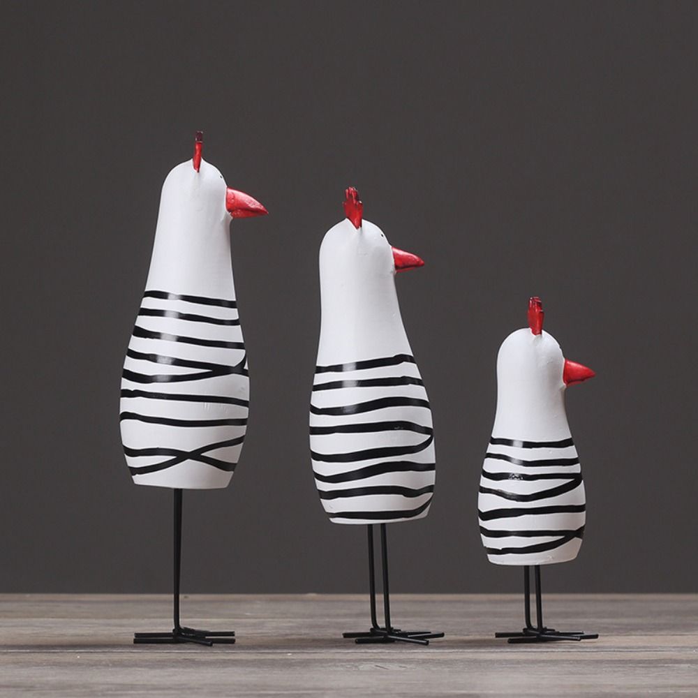 3개/세트 만화풍 조각 페인팅 닭 조각상 스타일리쉬하고 - Wood Chisel Set 리뷰 및 가격