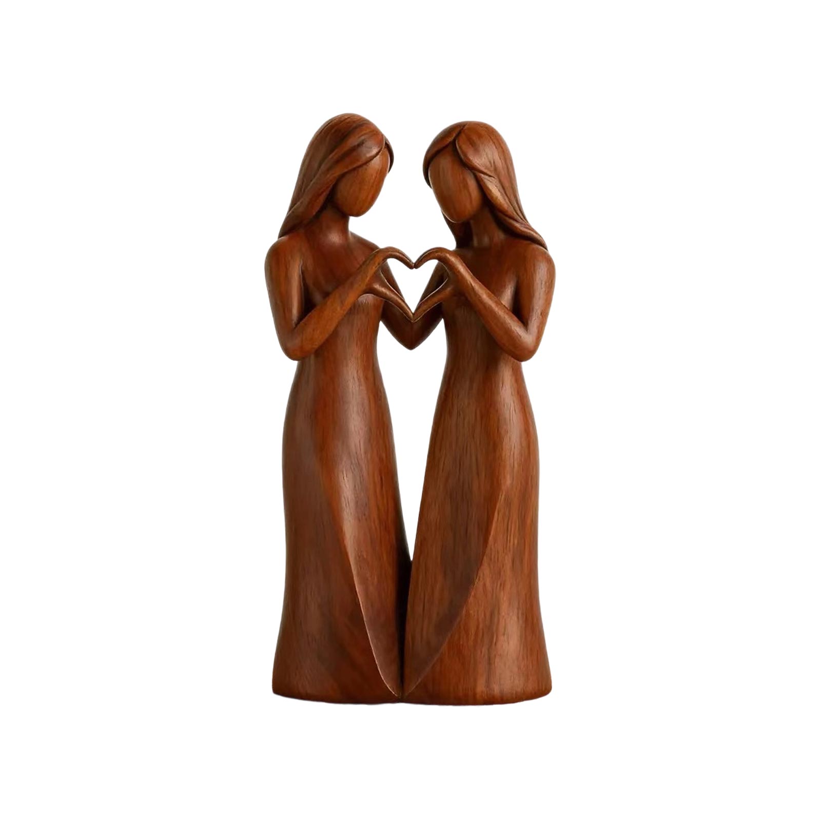창의적인 모조 나무 수지 공예 장식품 자매애 우정 홈  - Woodworking Resin 리뷰 및 가격